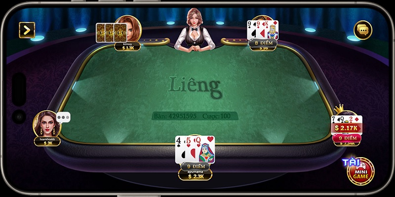 Liêng hitclub là game bài mang tính giải trí cực cao