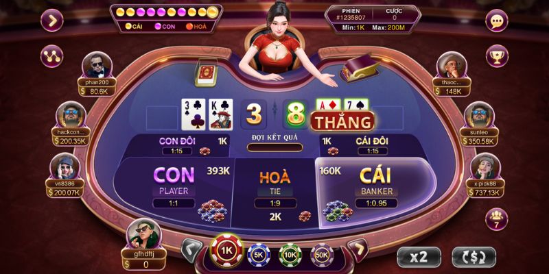 Baccarat Hitclub đem đến tỷ lệ trả thưởng cao hơn so với các cổng cược khác