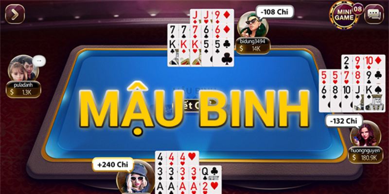 Các trường hợp tới trắng trong game bài Mậu Binh người mới cần nhớ